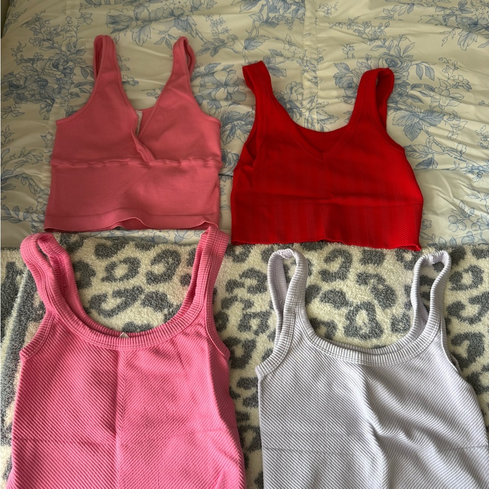 Nikibiki Ribbed Tank Tops